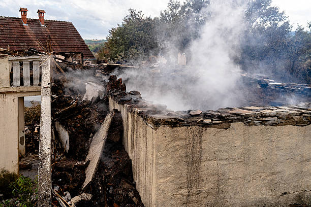 Professional Fire Damage Removal technician working in Princeton, WI